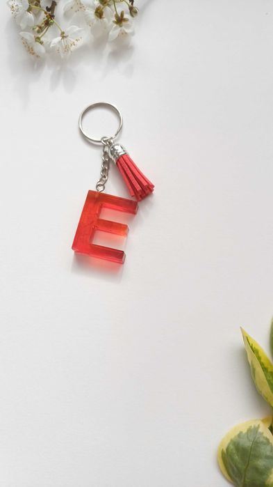 Ключодържатели с буква от епоксидна смола