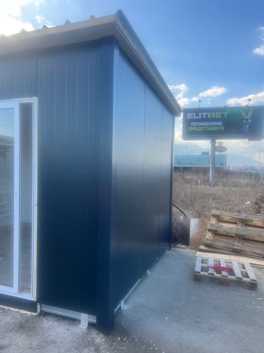 Премествамо бунгало за офис , сглобяема къща