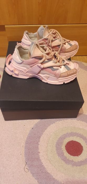 Adidasi Dolce & Gabbana roz