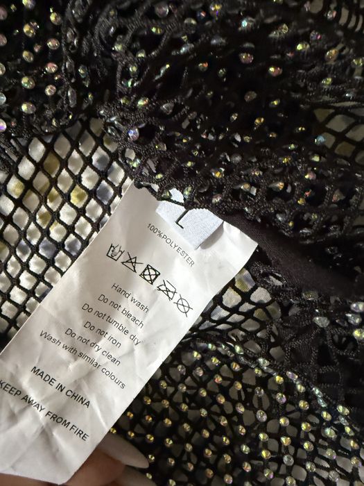 Мрежеста рокля от shein