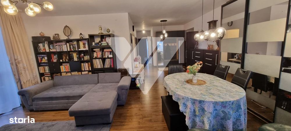 Apartament 3 camere mobilat 92 mp etaj 3 bloc nou zona Rahovei Sibiu