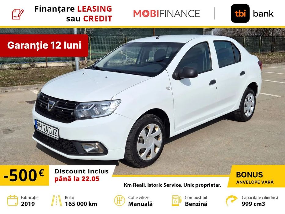 Dacia Logan Istoric service / TVA inclus, deductibil / Garantie 12 luni / SL Plus
