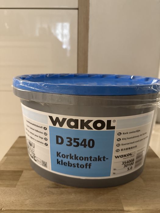 WAKOL D 3540 - Контактно лепило за корк 5 кг.