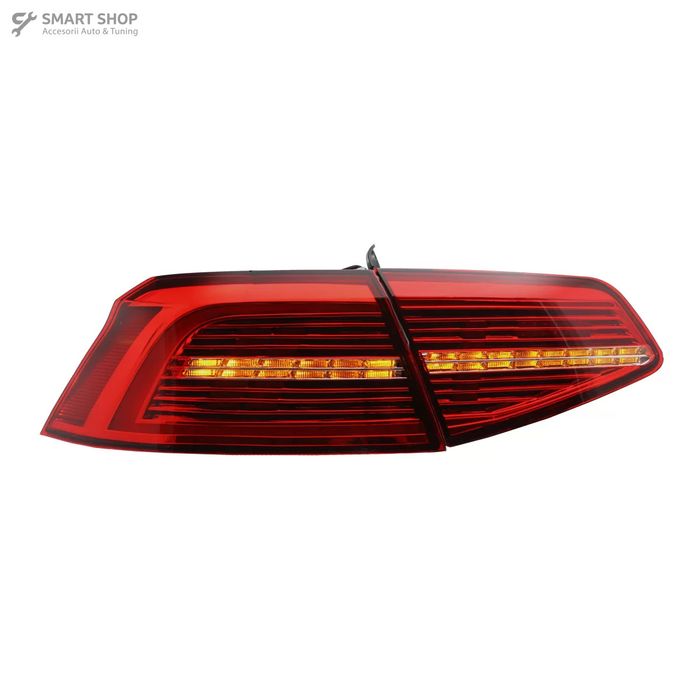 Stopuri LED compatibil cu VW Passat B8 3G (2015-2019) Sedan Matrix R line cu semnal dinamic