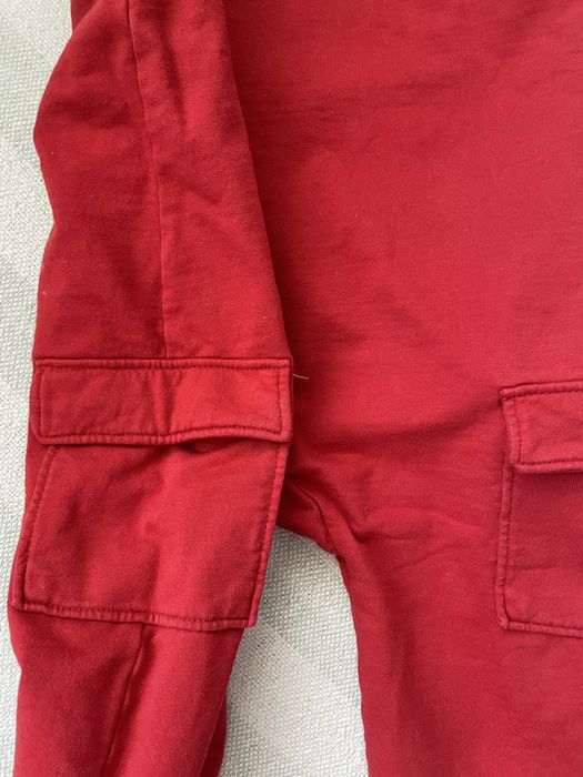 Rochita H&M si salopeta rosie, marime 98