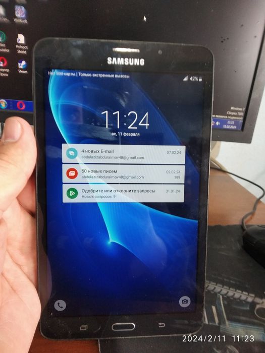 Детский планшет в хорошем состоянии