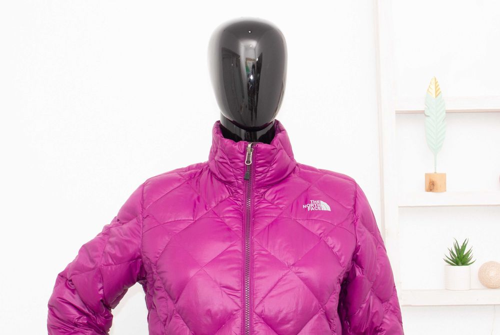 The North Face дамско пухено яке лилаво 600 пълнеж пух късо М