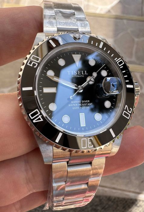 Tisell Marine Diver 16610 Made in Coreea Automatic Japonez 28800 BPH Citizen Miyota Premium 9015