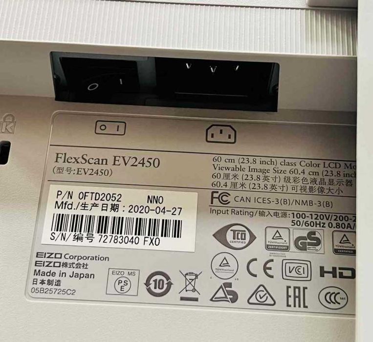 LED Монитор EIZO EV2450