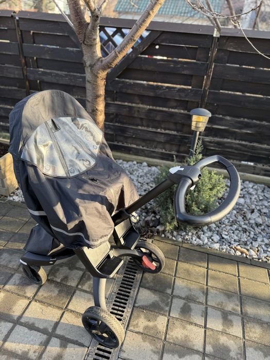 Carucior Stokke + landou + husa protectie