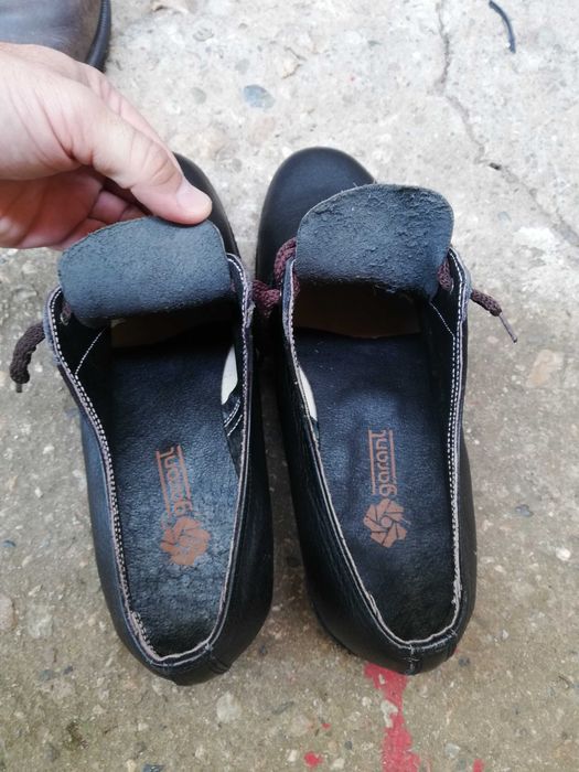 Стари военни кожени ботуши 41 номер