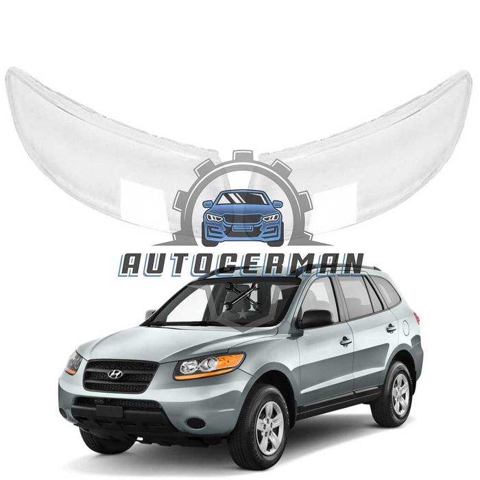 Капаци фарове Hyundai Santafe (06-12) стъкло фар крушки Хюндай Сантафе xenon