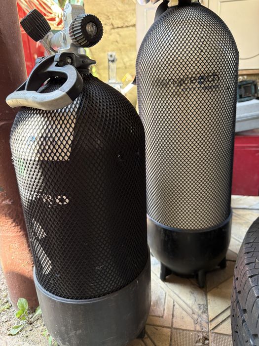 SCUBAPRO и FABER + Регулатор с конзола UWATEC