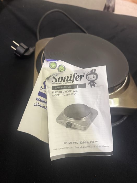 Плитка одноконфорочная Sonifer