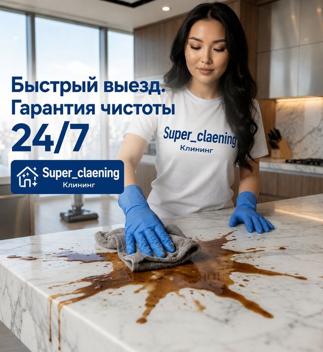 Уборка Клининг Шымкент