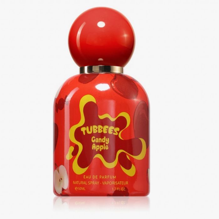 Детски парфюм Tubbees Candy Apple – Плодов гурме аромат със захарен памук, ябълка и ванилия - 50мл