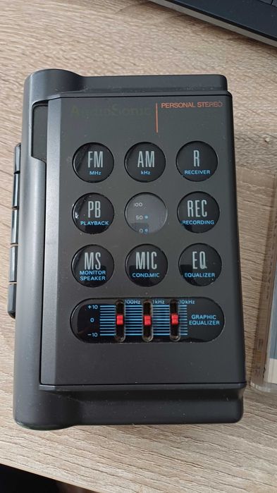AudioSonic ( Vintage Seiko ) cassette player + casti SONY