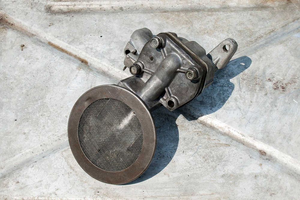 Масленный насос б.у. от ДВС ГАЗ (волги) модели ЗМЗ-4021, бу