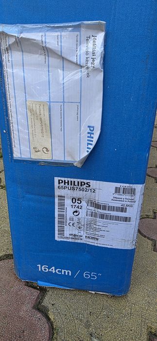 телевизор Philips 65 65PUS7502/12 ambilight android