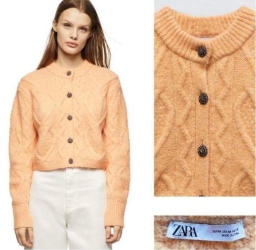 Zara жилетка и пуловер S и М размер