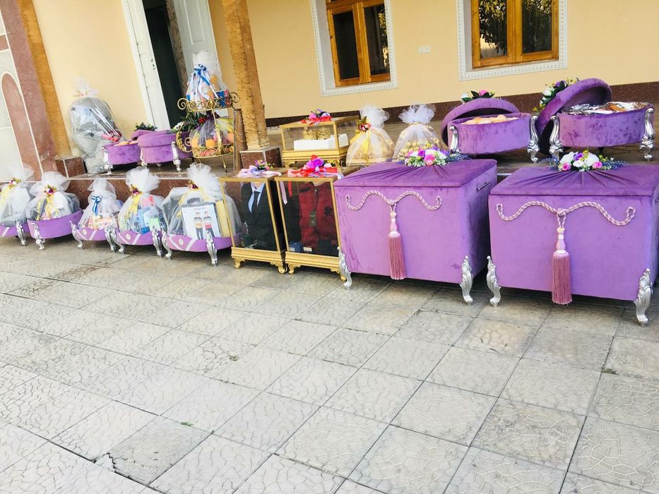 Сарпо Сандиклар для свадьбы и свадебные аксессуары