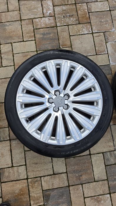 Jante originale Audi A8 S8 R20 + anvelope Michelin Pilot Sport 4S