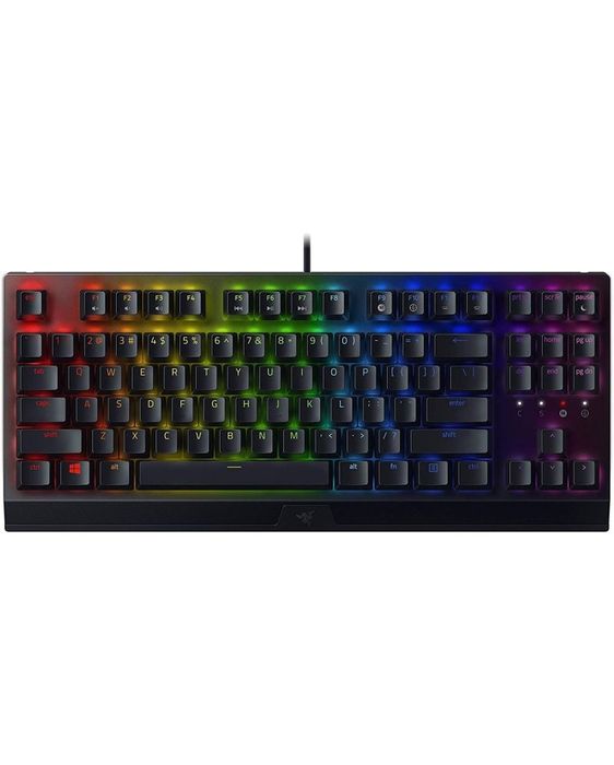 Клавиатура Razer - BlackWidow V3 Tenkeyless, Green, RGB, черна