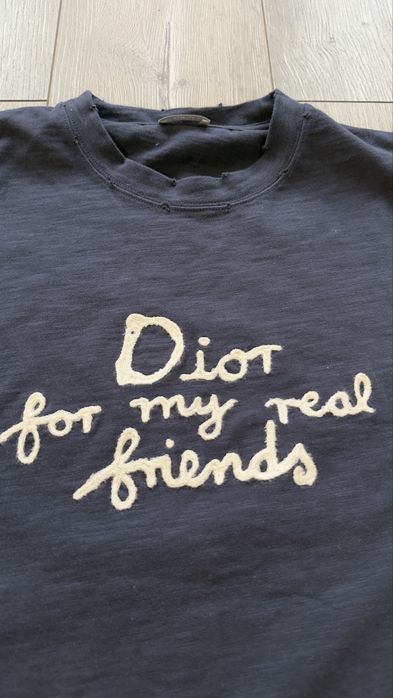 Dior Тениска Ripped Design