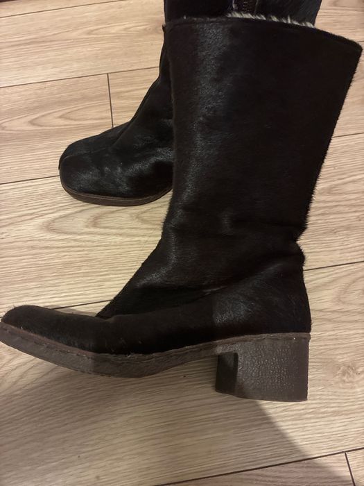 Боти с естествен косъм от пони