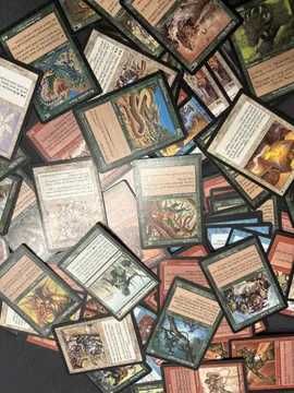Lot 50 de cărți vechi Magic: The Gathering (1993–2010) – 100 ron