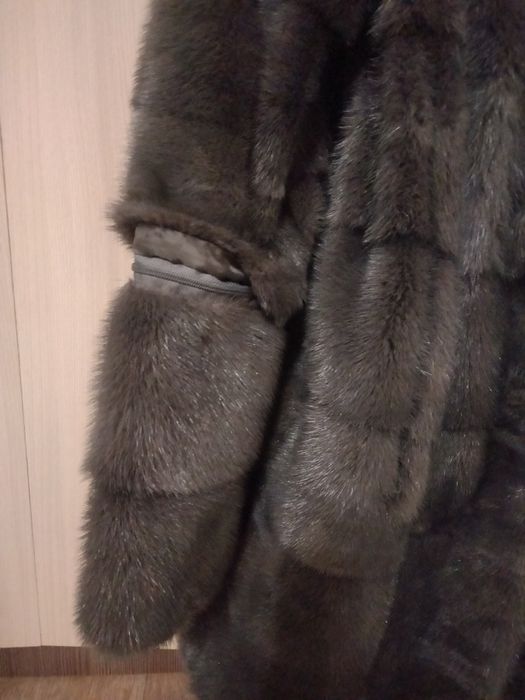 Шуба норковая, трансформер