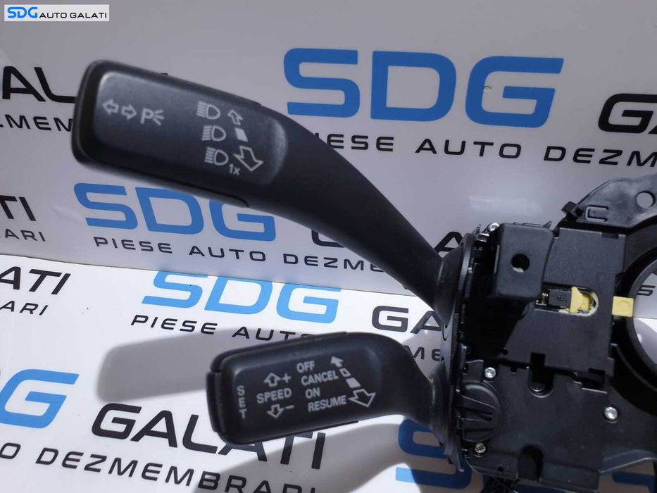 Ansamblu Bloc Lumini Semnalizare Stergatoare Tempomat Pilot Automat Audi A5 Berlina Sedan 2008 - 2017 Cod 8K0953502BC [AV1475]