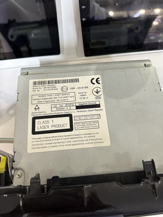 Шгу toyota corolla e170 магнитола