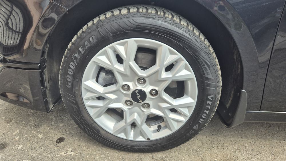 Roti Jante aliaj , Kia, Hyundai,  R16, originale cu anvelope Goodyear allseason 2024