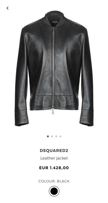 Dsquared2-Leather Jacket                        Geacă din piele