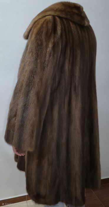 Haina de blana naturală de Vizon (nurca)