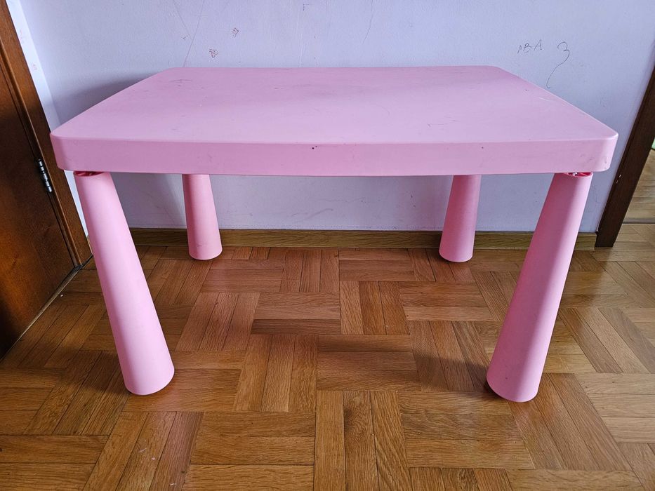 детска масичка IKEA ИКЕА розова