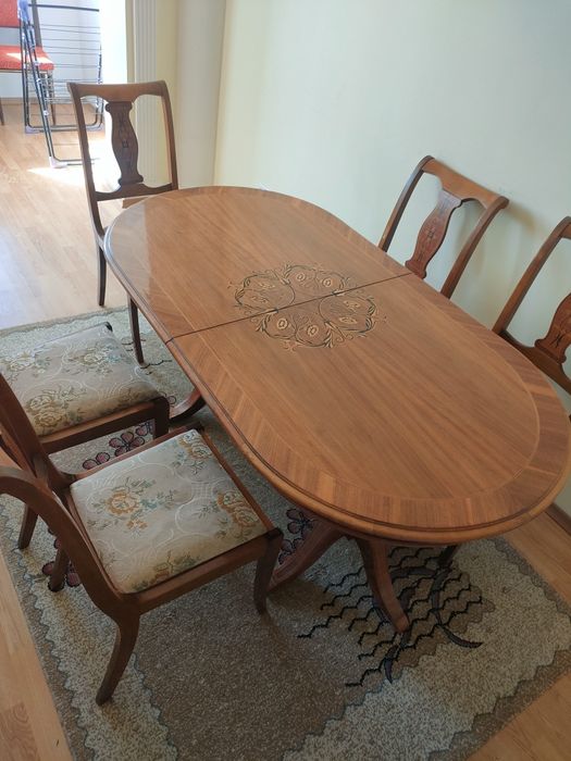 Югославская горка, стол и 5 стульев