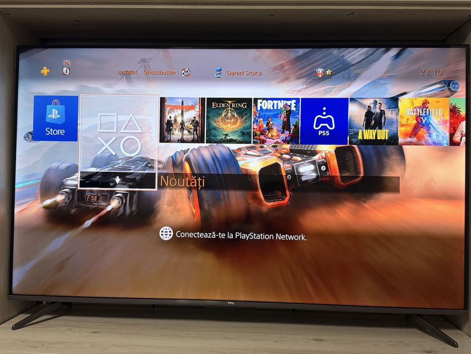 Consola SONY PlayStation 4 PRO 1TB  2 manete plus 2 jocuri Far cry 6 si fifa 2020 sau schimb cu PS5 plus diferenta din partea mea