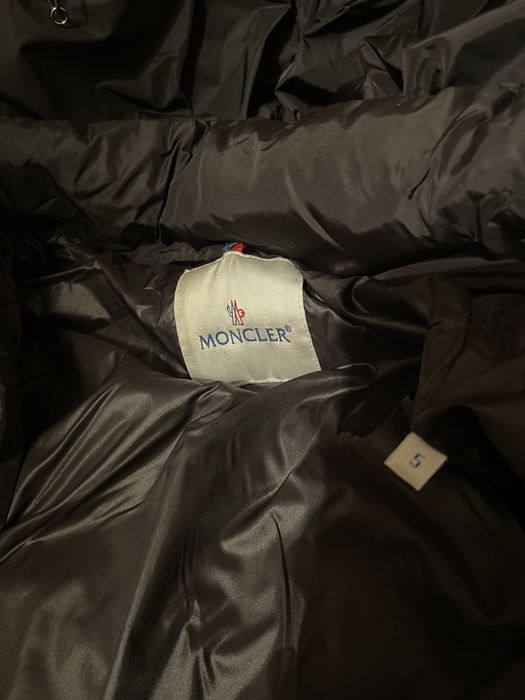 Мъжко черно яке moncler гъши пух