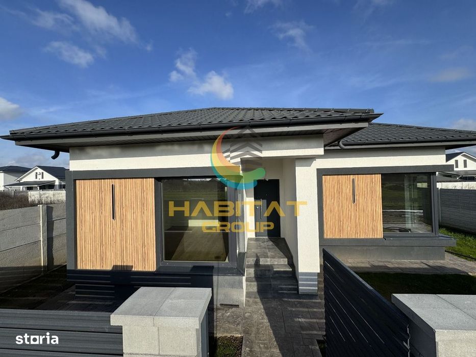 Casa pe parter, 3 camere, teren 359 mp, 300 mp STV  Vidra