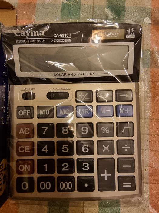 Калькулятор электронный 16 разрядов