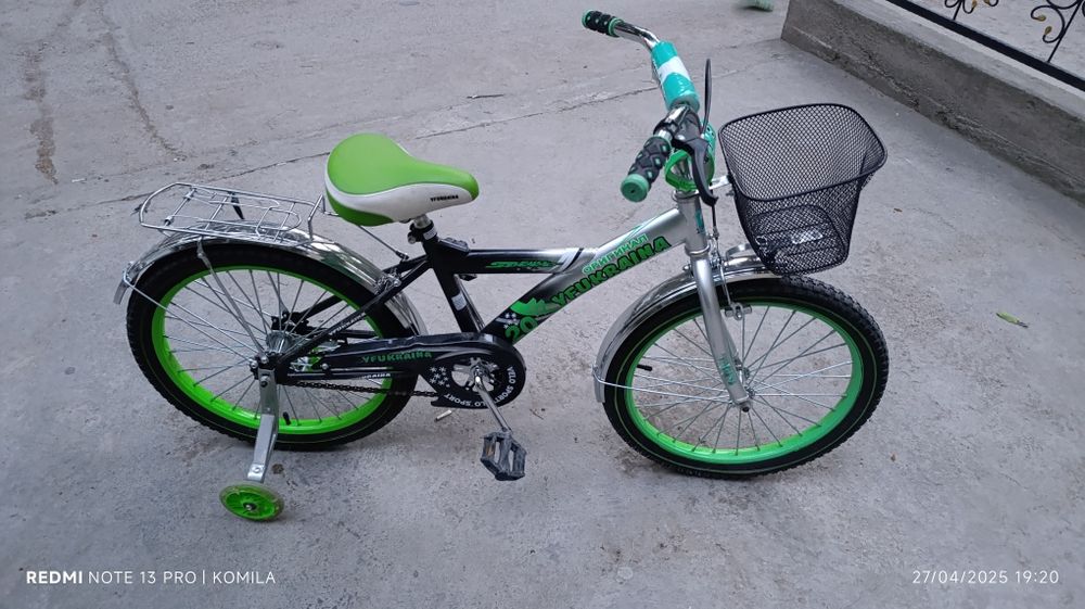 600 min  Yangi veloseped kotaligi 20    1 marta uchilgan