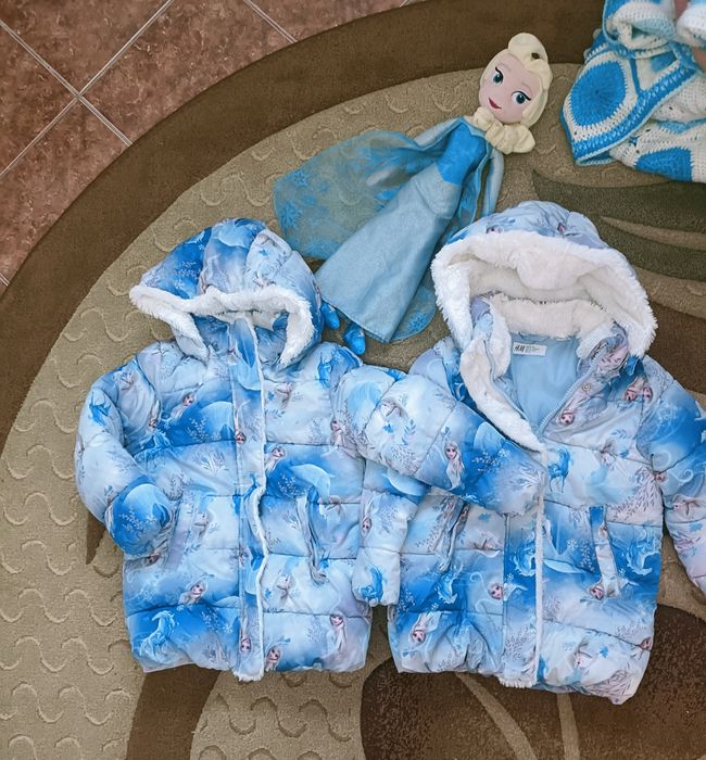 Geaca Ana și Elsa 5_6 ani