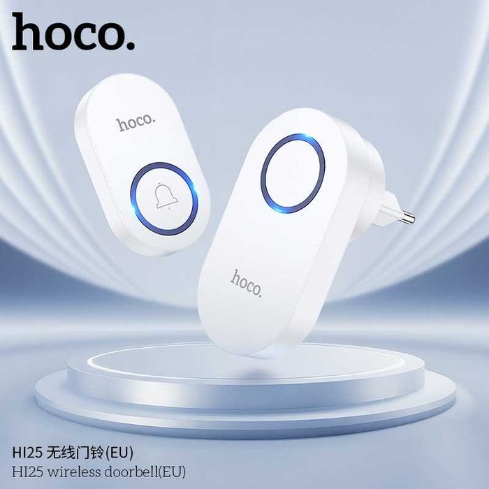 Hoco HI25 Беспроводной дверной звонок Wireless doorbell (евростандарт)