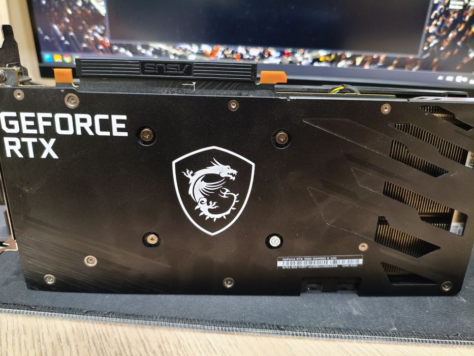 Видеокарта MSI RTX 3060 12гб