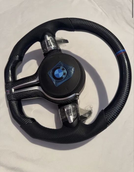 Volan BMW generatia E, plug and play, retrofit e90 e71 70 etc