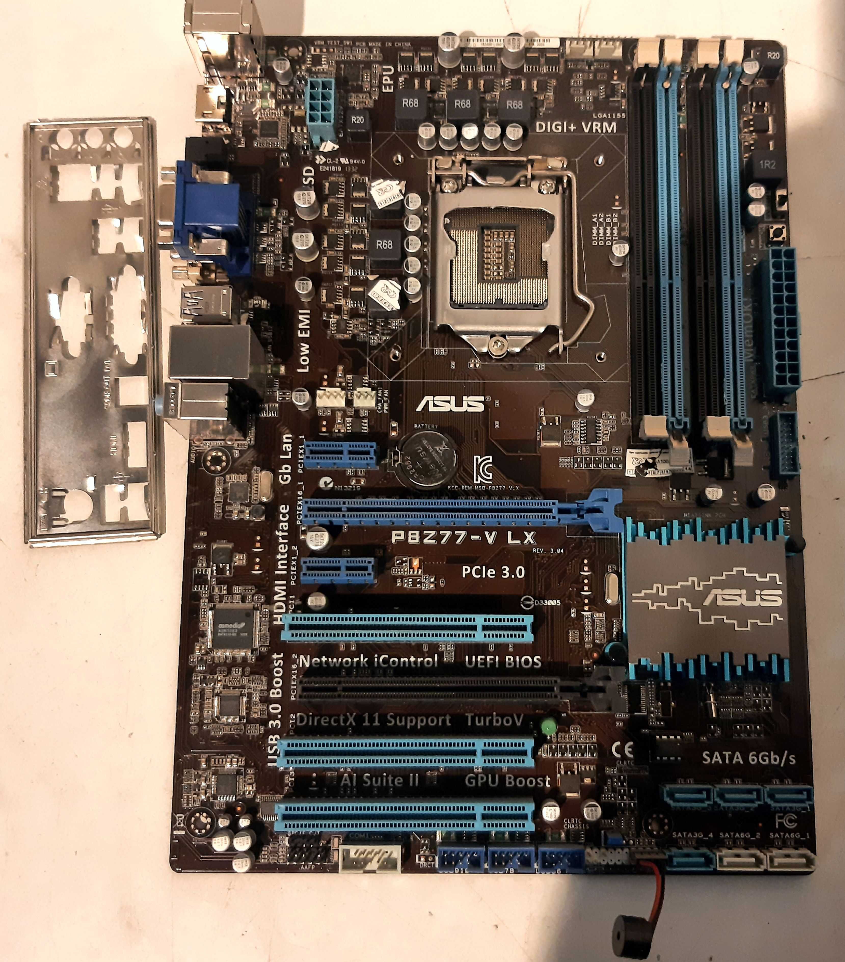 Игровая Материнская плата ASUS P8Z77-V LX: 18 000 тг. - Комплектующие и ...