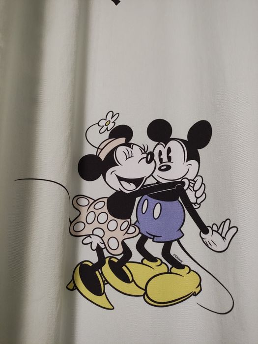 Perdea + draperie Mickey și Minni