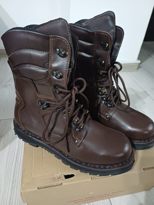 Bocanci militari,piele